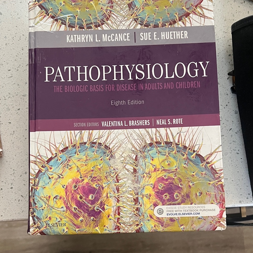 Pathophysiology Textbook Eighth Edition